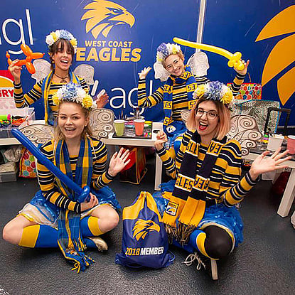 Fairies In Eagles Football Gear