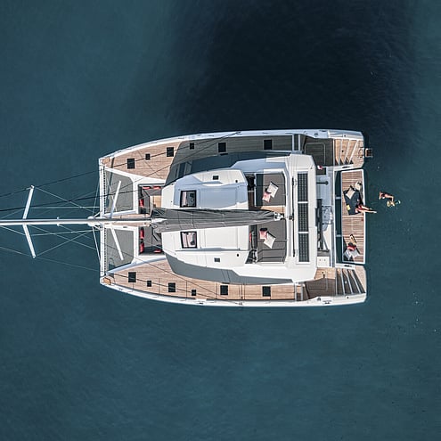 Luxury catamaran Solar