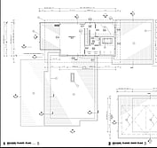 3D Model: Birds eye view of project (left) and adjacent houses.