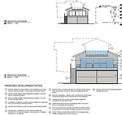 Beach House South Elevation.