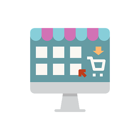 Graphic of a computer screen