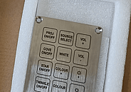 Anti-ligature theatre control panel