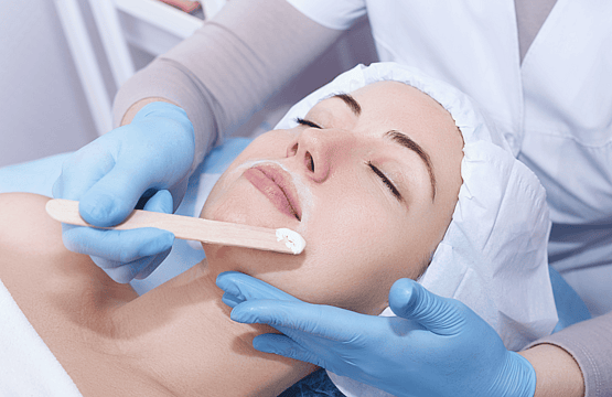 Image of top lip waxing at Princess Nails Spa and Beauty