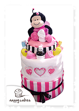 Girls Nappycake Gift NZ | Auckland