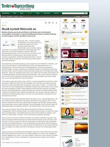 Austria Tiroler Tageszeitung