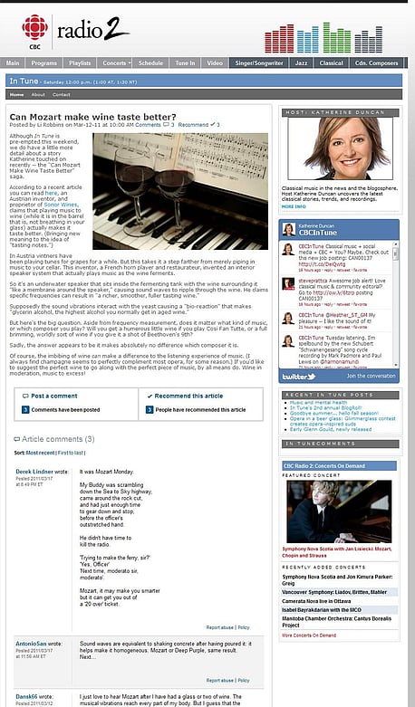 Canada CBC Radio 2