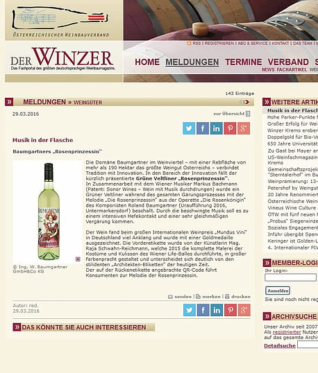 Austria der Winzer