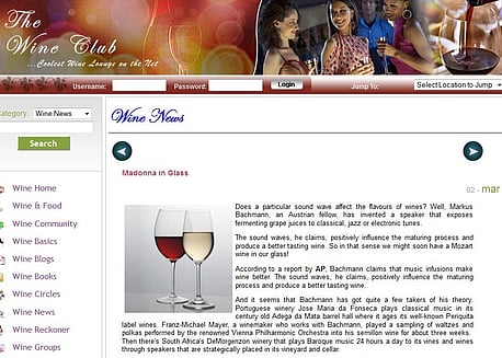 India the wine club