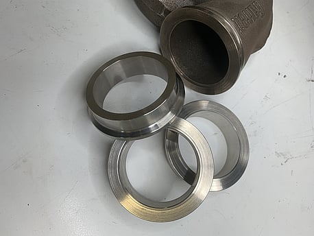 turbo inlet v band