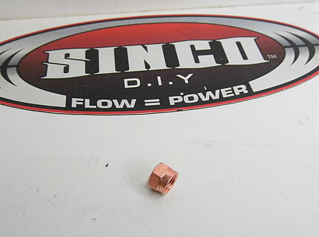 copper locknuts turbo