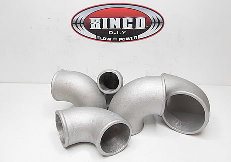 weldable cast aluminium elbow