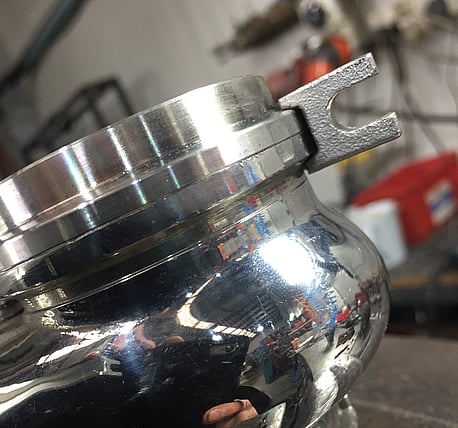 v band flange clamp