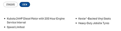 2024 Pro XD 4000D AWD Features