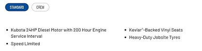 2024 Pro XD 2000D AWD Features 
