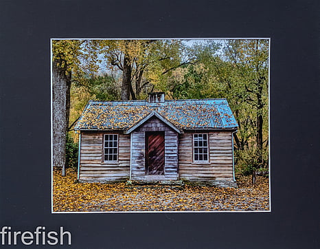 Arrowtown Old Gold Store Autumn