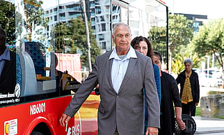 Electric Bus NZ - Auckland CityLINK blessing