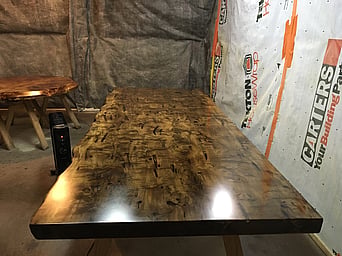 Puriri slab table
