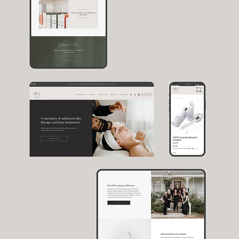 Harleh Clinic Website