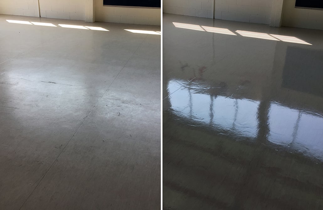 office floor clean