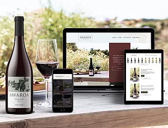 Awaroa Winery - WEBSITE CONTENT + DESIGNROCKETSPARK PARTNER SITE OF THE MONTH - APRIL 2020