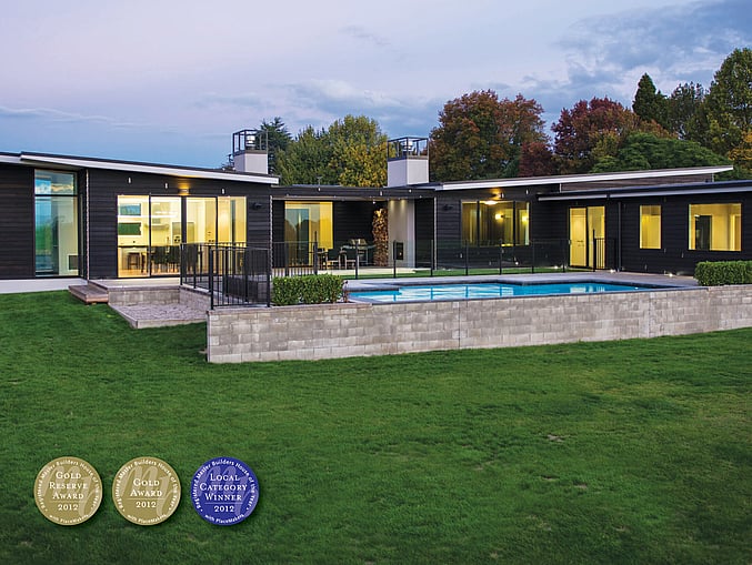 Puahue house, gold reserve, gold and category awards in 2012