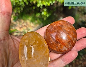 Golden Healer and Fire Quartz