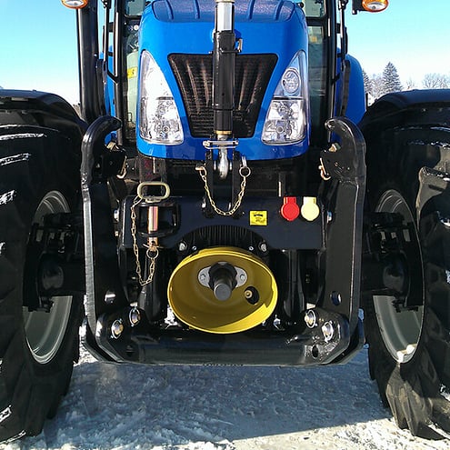  New Holland Front Linkage and PTO 