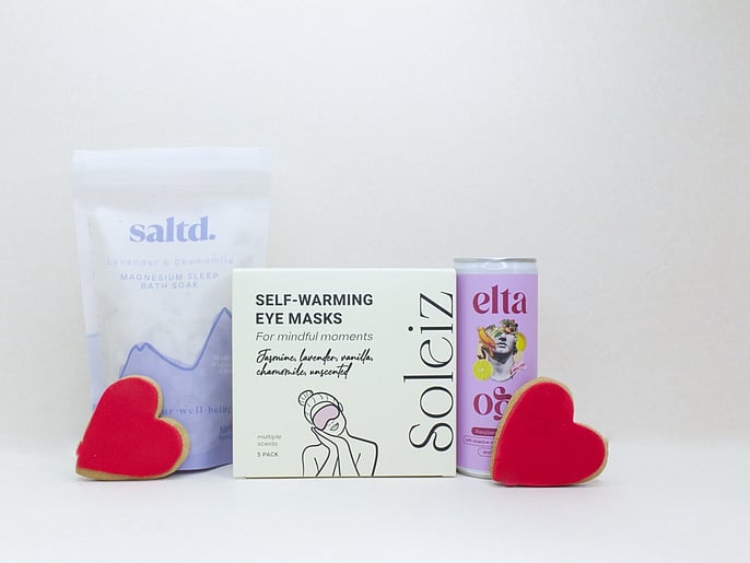 BATH SALTS, EYE MASKS AND A NZ DRINK