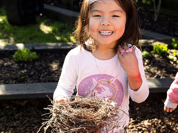 Outdoor learning area &ndash; Koru Montessori Sunnynook