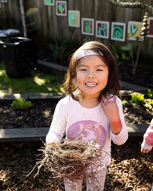 Outdoor learning area &ndash; Koru Montessori Sunnynook