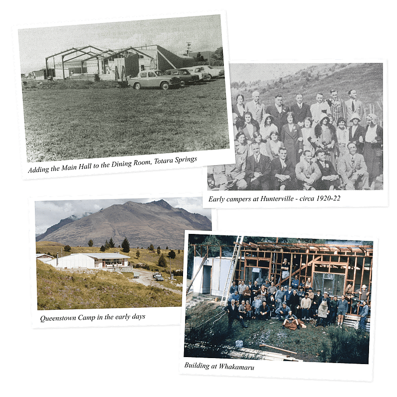 History of Christian Camping in New Zealand - Photos from the past 100 years