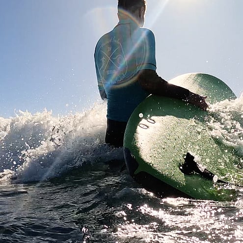 Live for more &ndash; surf therapy for at-risk youth received a donation from Trinity Lands