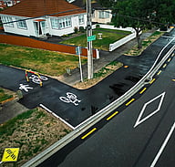 Wellington Kerbing in Taita. 