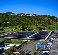 Wellington Kerbing - Wellington Airport  Carpark project for HEB Construction Ltd