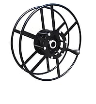 Narrow Supply Reel : 18" / 75M Capacity - BLACK