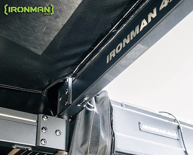 Ironman Deltawing 180˚ 2.1m Awning Quick Setup and Practical Performance