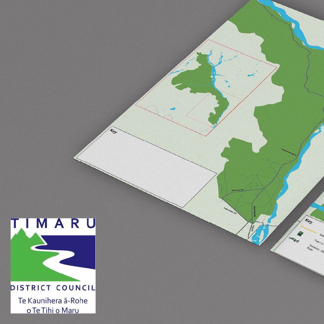 Timaru Map Library Timaru District Council Graphic Design — Custom District Maps | Scooch ...