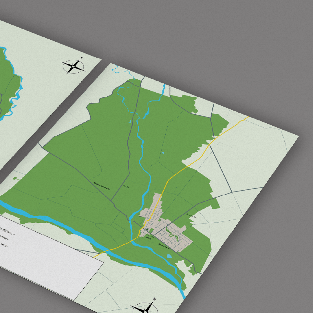 Timaru Map Library Timaru District Council Graphic Design — Custom District Maps | Scooch ...