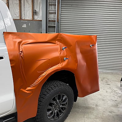 Ute branding in progress