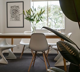 Table and chairs