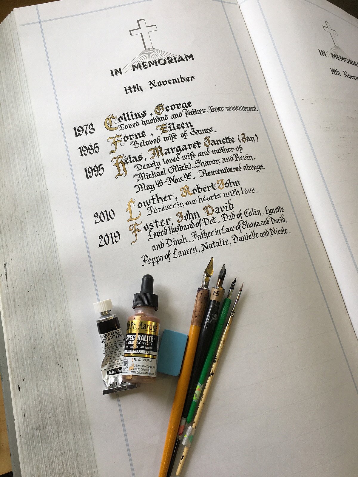 Marian Riddell Calligraphy | Marian Riddell Calligraphy