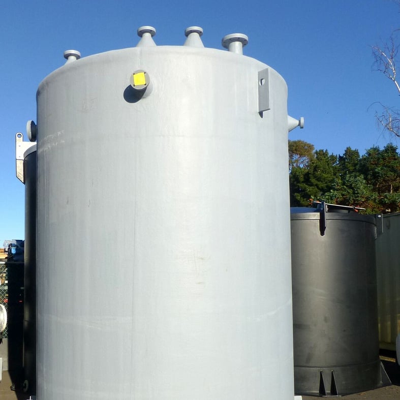 PVC/GRP 98% Sulphuric Acid Tank 15,000L 