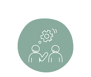 People talking icon for Investor Relations projects for Belle PR