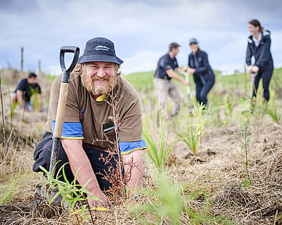 Craig Brown Photographer's image of people planting