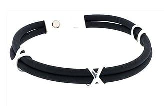 Silver PVC bracelets, New Zealand, Marc Bendall,