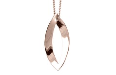 Rose gold pendants, Marc Bendall, Jewellers, Christchurch