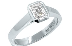 Baguette Diamond Ring Marc Bendall Christchurch