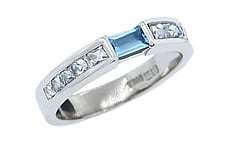 Gemstone rings, Marc Bendall, jewellers Christchurch