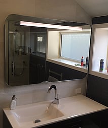 Lybra Mirror 1000 - 1000 x 800mm