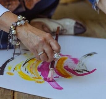 Individual Art Therapy in Hamilton - for people experiencing stress, anxiety or other everyday challenges.Session options:$35 per session$150 per session
